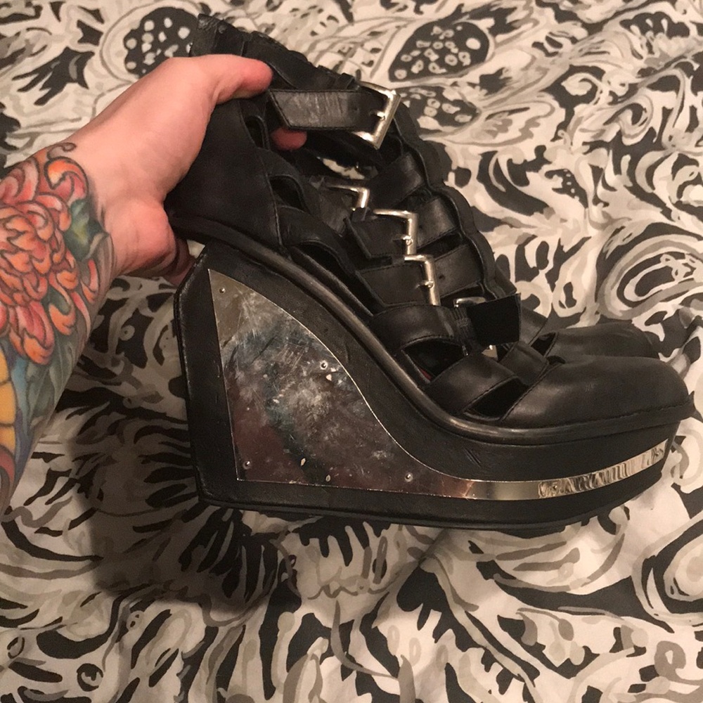 SOLD Jeffrey Campbell clinc Boots